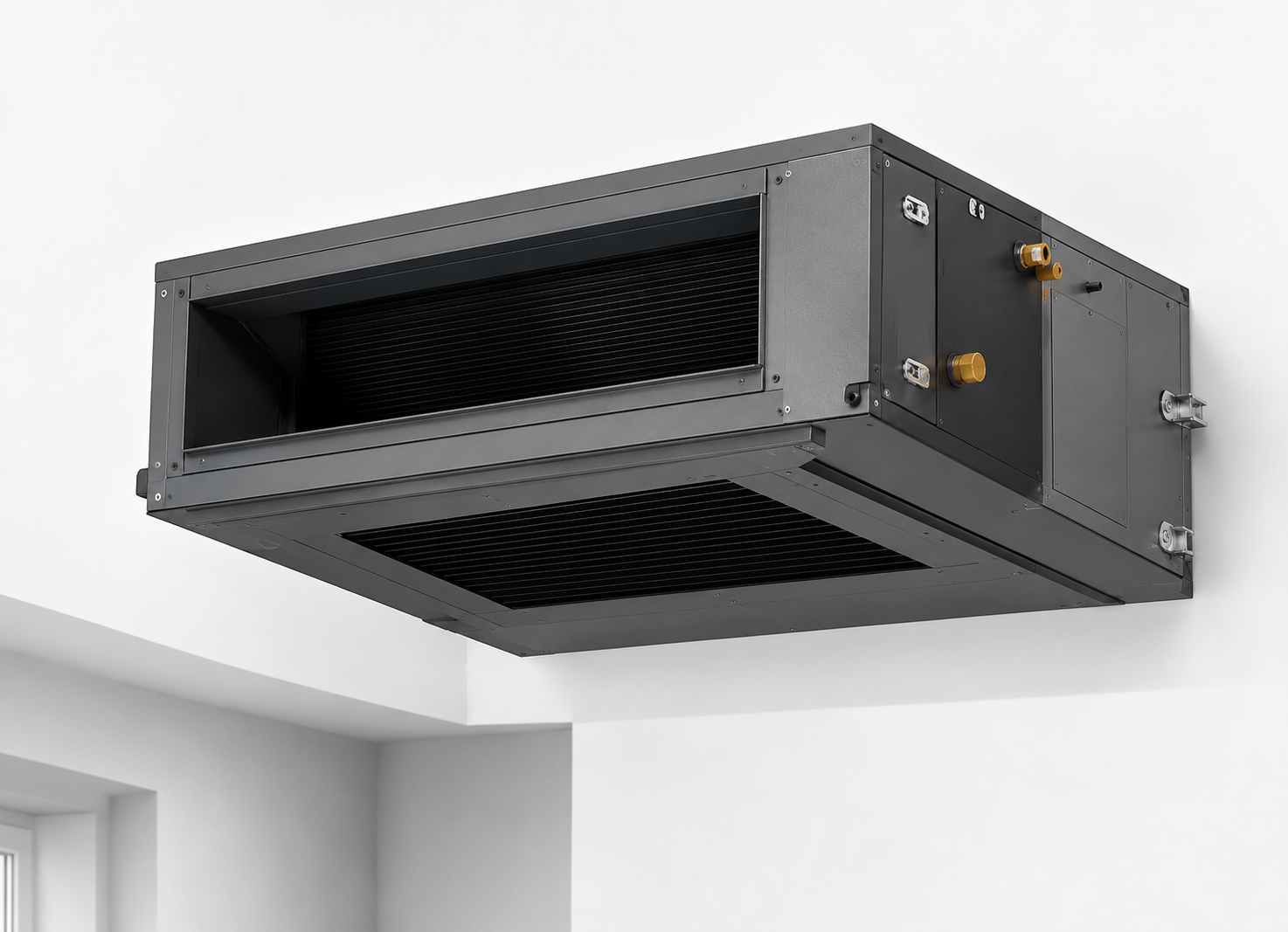 Ducted ceiling HVAC unit